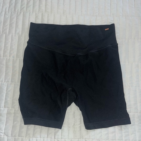 Black PINK Biker Shorts - Picture 1 of 3